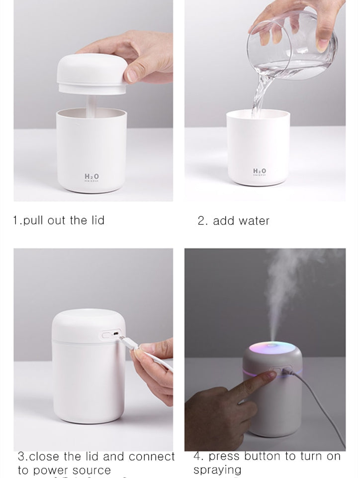 MINI AROMA ULTRASONIC DIFFUSER