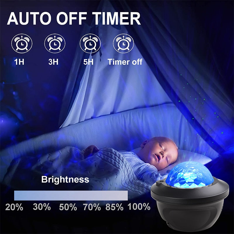 GALAXY NIGHT PROJECTOR FOR BEDROOM