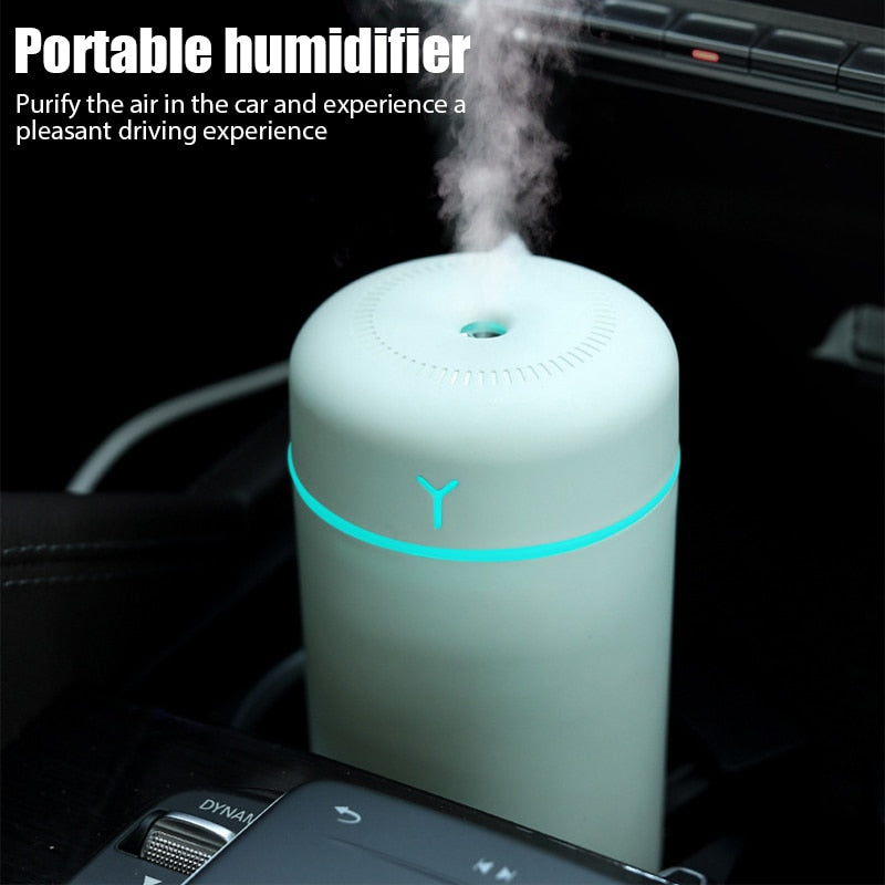 Soft Light Air Humidifier Aroma Essential Oil Diffuser