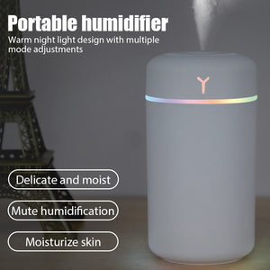 Soft Light Air Humidifier Aroma Essential Oil Diffuser