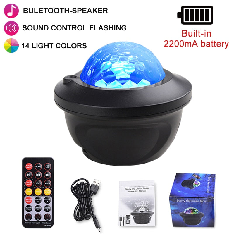 GALAXY NIGHT PROJECTOR FOR BEDROOM